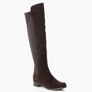Blondo Over the Knee Boots, Brown Suede waterproof